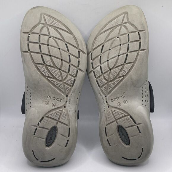 Crocs Literide 360 Clog Men's Size 8 Gray Beach Strap Summer Activewear Water - Picture 6 of 7